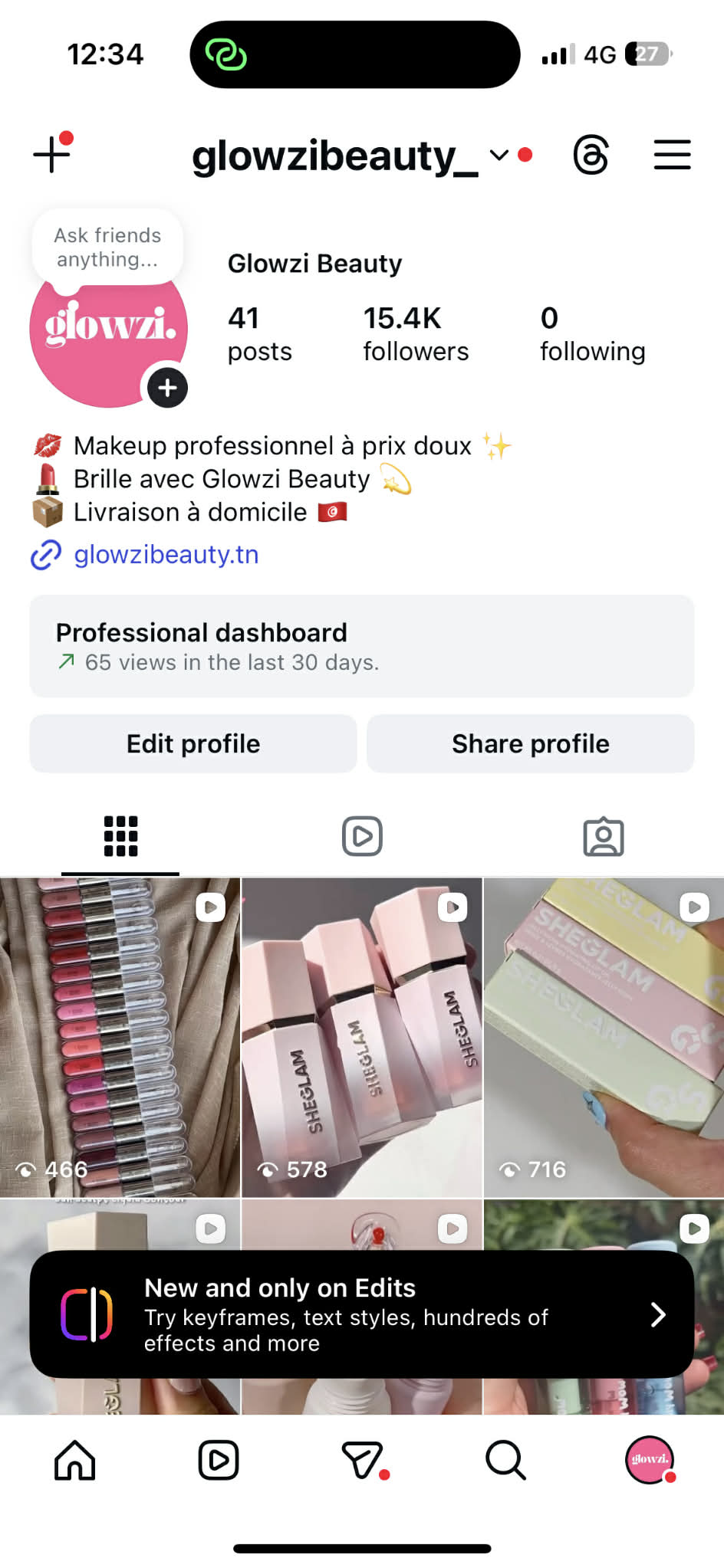 Glowzi Beauty case study